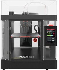 Printer Raise3D Pro3 3D цена и информация | Смарттехника и аксессуары | hansapost.ee