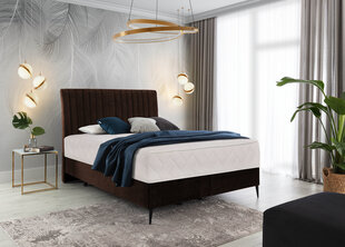 Кровать NORE Blanca, 140x200 см, темно-коричневый цвет цена и информация | Кровати | hansapost.ee