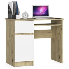 Письменный стол NORE Piksel 90, белый цвет цена и информация | Компьютерные, письменные столы | hansapost.ee