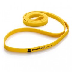 Treeningkumm Let's Bands Max Yellow 100 cm, kollane hind ja info | Treeningkummid | hansapost.ee