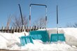 Gardena lumesahk 70 cm, teleskoop käepide, terasest serv hind ja info | Lumelabidad, lumesahad | hansapost.ee