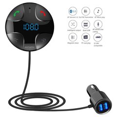 Автомобильное зарядное устройство 4smarts Transmiter FM Bluetooth 5.0 / USB / Micro SD / MP3 цена и информация | FM модуляторы, FM трансмиттер | hansapost.ee