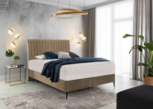 Кровать NORE Blanca, 160х200 см, светло-коричневый цвет цена и информация | Кровати | hansapost.ee