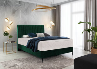 Кровать NORE Blanca, 160х200 см, темно-зеленый цвет цена и информация | Кровати | hansapost.ee