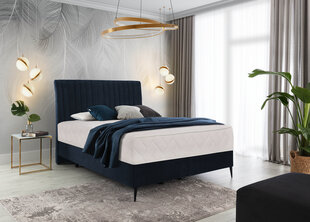 Кровать NORE Blanca, 140x200 см, темно-синий цвет цена и информация | Кровати | hansapost.ee