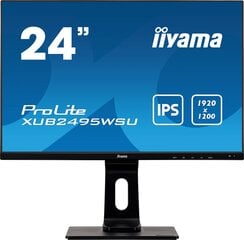 Iiyama XUB2495WSU-B3 hind ja info | Iiyama Televiisorid ja tarvikud | hansapost.ee