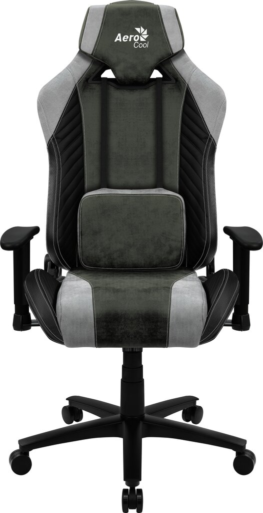 Mänguritool Aerocool BARON AeroSuede Universal gaming chair Green, Grey hind ja info | Kontoritoolid | hansapost.ee