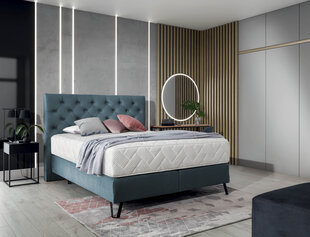 Кровать NORE Cortina, 180x200 см, светло-синий цвет цена и информация | Кровати | hansapost.ee