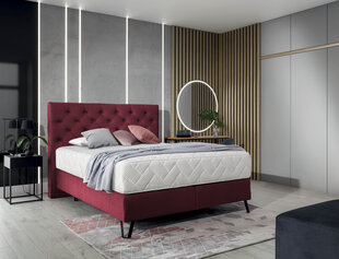 Кровать NORE Cortina, 160x200 см, красный цвет цена и информация | Кровати | hansapost.ee