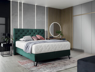 Кровать NORE Cortina, 160x200 см, зеленый цвет цена и информация | Кровати | hansapost.ee