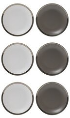 Набор керамических тарелок GLAMOUR VENICE, 26,5 см, 6 шт. цена и информация | Посуда, тарелки, обеденные сервизы | hansapost.ee