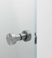 Poolringikujuline dušikabiin IDO Showerama 10-4 70X70, mattklaas hind ja info | Dušikabiinid | hansapost.ee
