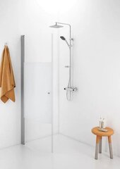 Poolringikujuline dušisein IDO Showerama 10-41 800, osaliselt mattklaas hind ja info | Dušiseinad ja dušiuksed | hansapost.ee