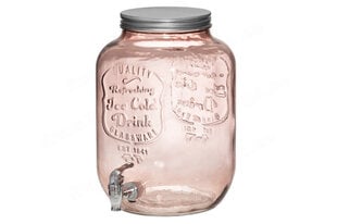 Klaaskann koos kraaniga, 8 l цена и информация | Стаканы, фужеры, кувшины | hansapost.ee