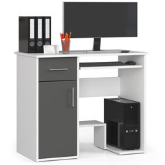 Письменный стол NORE Jay, серый цвет цена и информация | Компьютерные, письменные столы | hansapost.ee