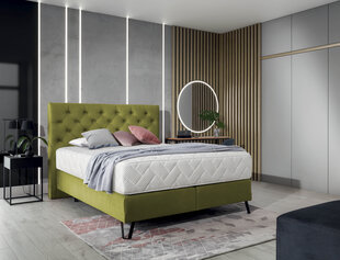 Кровать NORE Cortina, 160x200 см, светло-зеленый цвет цена и информация | Кровати | hansapost.ee