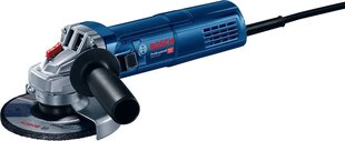 Электрическая угловая шлифовальная машина Bosch GWS 9-115 900W 115 мм цена и информация | Шлифовальные машины | hansapost.ee