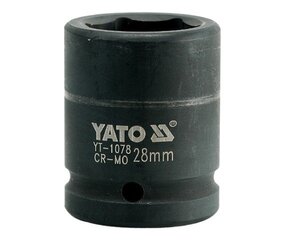 Ударная головка шестигранная Yato 3/4" 28 мм (YT-1078) цена и информация | Механические инструменты | hansapost.ee