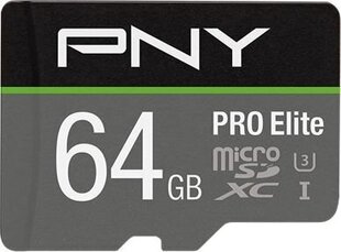 PNY P-SDU64GV31100PRO-GE 64GB hind ja info | Mälukaardid mobiiltelefonidele | hansapost.ee