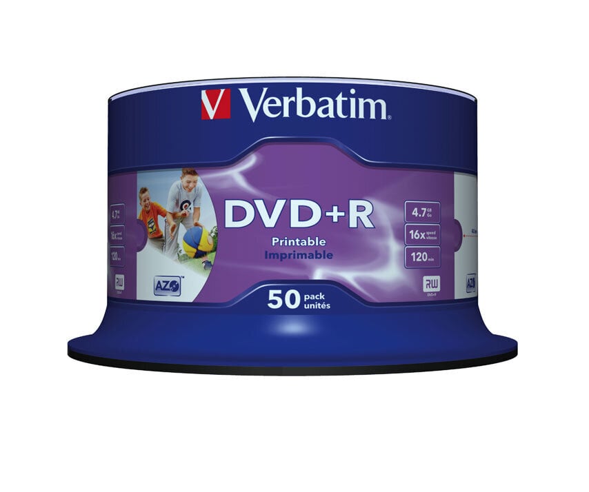 DVD+R Verbatim 43512 цена и информация | Vinüülplaadid, CD, DVD | hansapost.ee