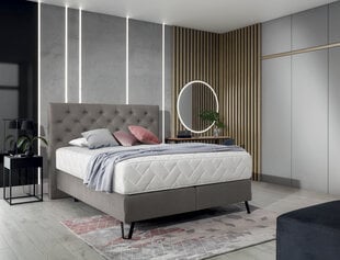 Кровать NORE Cortina, 180x200 см, бежевый цвет цена и информация | Кровати | hansapost.ee