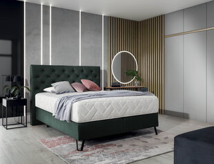 Кровать NORE Cortina, 180x200 см, темно-зеленый цвет цена и информация | Кровати | hansapost.ee