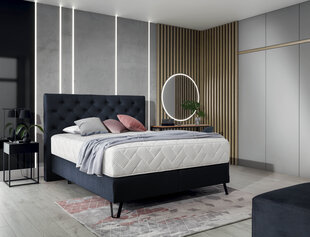Кровать NORE Cortina, 180x200 см, темно-синий цвет цена и информация | Кровати | hansapost.ee