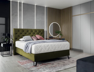 Кровать NORE Cortina, 180x200 см, зеленый цвет цена и информация | Кровати | hansapost.ee