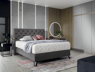 Кровать NORE Cortina, 140x200 см, серый цвет цена и информация | Кровати | hansapost.ee