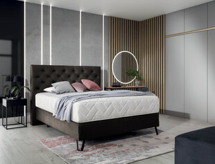 Кровать NORE Cortina, 140x200 см, темно-коричневый цвет цена и информация | Кровати | hansapost.ee