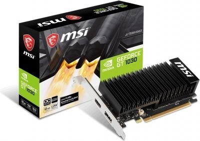 MSI GeForce GT 1030 2GHD4 LP OC 2GB DDR4 64bit HDMI+DP PCIe 3.0 (GT 1030 2GHD4 LP OC) hind ja info | Videokaardid | hansapost.ee