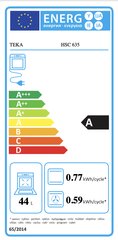 Kompaktne ahi Teka HSC635 44 L 2615W цена и информация | Духовки | hansapost.ee