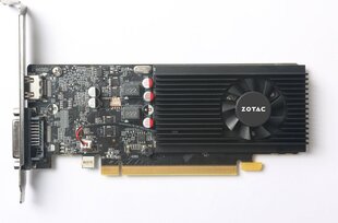 Zotac GeForce GT 1030 LP 2GB GDDR5 (64 bit), DVI-D, HDMI, BOX (ZT-P10300A-10L) цена и информация | Видеокарты | hansapost.ee
