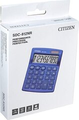 Калькулятор Citizen SDC812NRNVE, синий цена и информация | Канцелярские товары | hansapost.ee