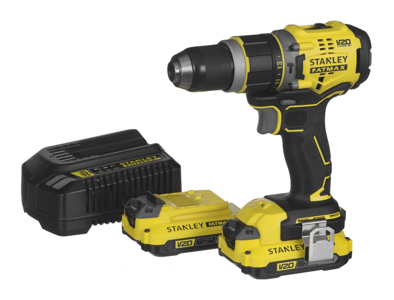 STANLEY SFMCD721D2K Cordless Drill 18V hind ja info | Akutrellid, puurid ja kruvikeerajad | hansapost.ee