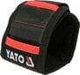 Magnetiline käevõru, 5 magnetit, 2 taskut Yato (YT-74050) hind ja info | Käsitööriistad | hansapost.ee