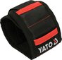 Magnetiline käevõru, 5 magnetit, 2 taskut Yato (YT-74050) цена и информация | Käsitööriistad | hansapost.ee