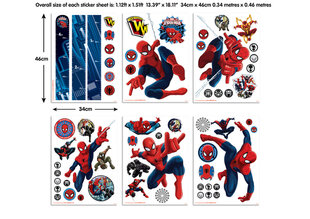 Kleebised Ultimate Spiderman hind ja info | Seinakleebised | hansapost.ee