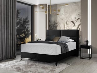 Кровать NORE Safiro, 180x200 см, черный цвет цена и информация | Кровати | hansapost.ee
