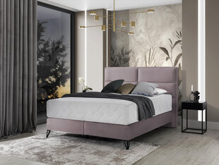 Кровать NORE Safiro, 180x200 см, светло-фиолетовый цвет цена и информация | Кровати | hansapost.ee