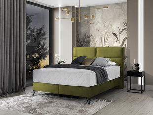 Кровать NORE Safiro, 180x200 см, зеленый цвет цена и информация | Кровати | hansapost.ee