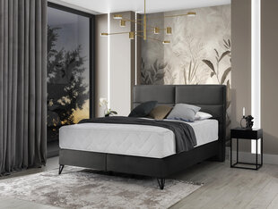 Кровать NORE Safiro, 180x200 см, темно-серый цвет цена и информация | Кровати | hansapost.ee