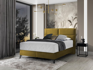 Кровать NORE Safiro, 180x200 см, желтый цвет цена и информация | Кровати | hansapost.ee