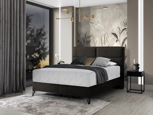 Кровать NORE Safiro, 180x200 см, темно-коричневый цвет цена и информация | Кровати | hansapost.ee