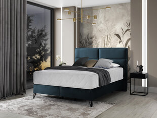 Кровать NORE Safiro, 160x200 см, темно-синий цвет цена и информация | Кровати | hansapost.ee