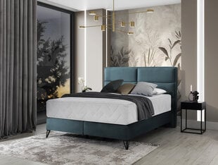 Кровать NORE Safiro, 160x200 см, синий цвет цена и информация | Кровати | hansapost.ee