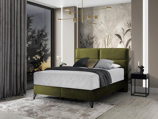 Кровать NORE Safiro, 160x200 см, зеленый цвет цена и информация | Кровати | hansapost.ee