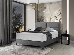 Кровать NORE Safiro, 140x200 см, серый цвет цена и информация | Кровати | hansapost.ee