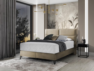 Кровать NORE Safiro, 140x200 см, бежевый цвет цена и информация | Кровати | hansapost.ee