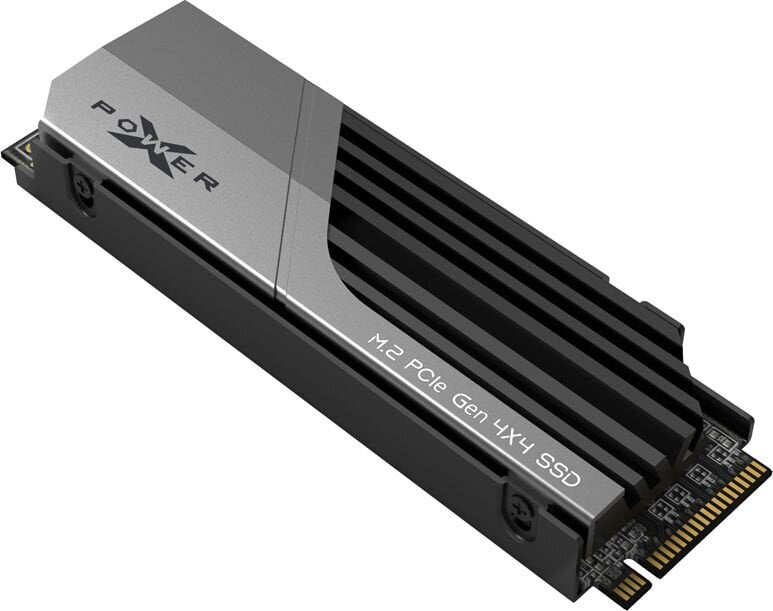 SILICON POWER PCIe Gen 4x4 XS70 Internal solid state drive SSD 4TB M.2 2280 NVMe 1.4 (SP04KGBP44XS7005) Black, Grey цена и информация | Sisemised kõvakettad | hansapost.ee